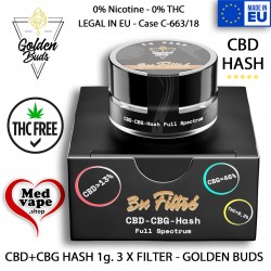 3 X FILTER HASH 1g. CBD &...