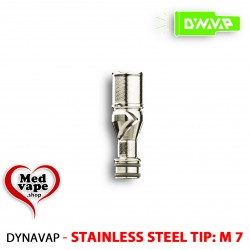 STAINLESS STEEL TIP: M 7 (2024) - DYNAVAP DRY HERB VAPORIZER WEED HASH THC MEDVAPE