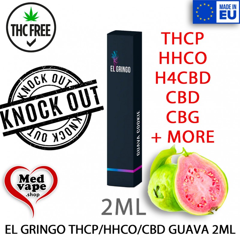 EL GRINGO VAPE 2ML THCP HHCO HHC CBD CBG H4CBD THC